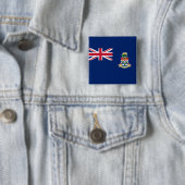 Flagge der Kaimaninseln Button (Beispiel)