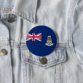 Flagge der Kaimaninseln Button (Beispiel)