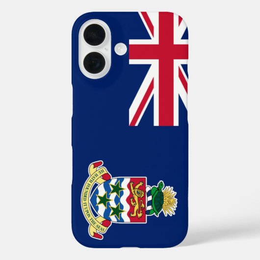 Flagge der Kaimaninseln Case-Mate iPhone Hülle (Rückseite)