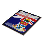 Flagge der Kaimaninseln Fliese (Seite)