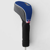 Flagge der Kaimaninseln Golf Headcover (angewinkelt)