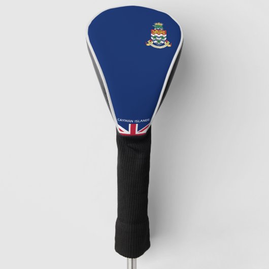 Flagge der Kaimaninseln Golf Headcover (Vorderseite)