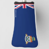 Flagge der Kaimaninseln Golf Headcover (Rotieren 90)