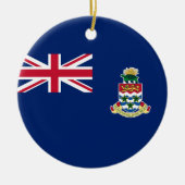Flagge der Kaimaninseln Keramik Ornament (Vorne)