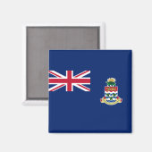 Flagge der Kaimaninseln Magnet (Vorderseite/Rückseite)