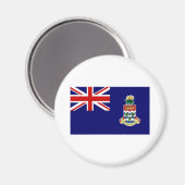 Flagge der Kaimaninseln Magnet (Vorderseite/Rückseite)