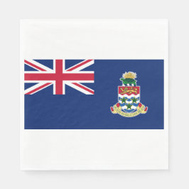 Flagge der Kaimaninseln Serviette