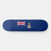 Flagge der Kaimaninseln Skateboard (Horizontal)