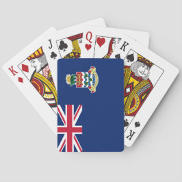 Flagge der Kaimaninseln Spielkarten
