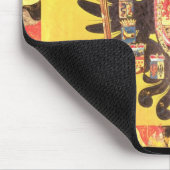 Flagge der Kaiserhabsburger-Dynastie, c.1700 Mousepad (Ecke)