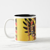 Flagge der Kaiserhabsburger-Dynastie, c.1700 Zweifarbige Tasse (Links)