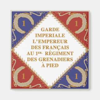 Flagge der kaiserlichen Garde Magnet