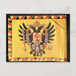 Flagge der Kaiserlichen Habsburger-Dynastie, c.170 Postkarte
