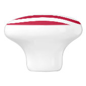 Flagge der Keramik Liberia Keramikknauf (Seitenansicht)