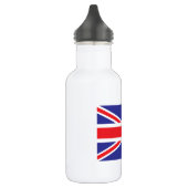 Flagge der klassischen Union Jack British (UK) Edelstahlflasche (Links)