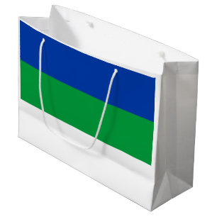 Flagge der Komi-Republik Große Geschenktüte