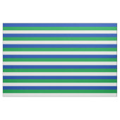 Flagge der Komi-Republik Stoff (Fat Quarter (45,7 x 55,9 cm))