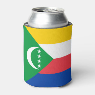 Flagge der Komoren Dosenkühler