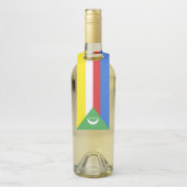 Flagge der Komoren Flaschenanhänger (Auf Flasche)