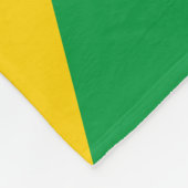 Flagge der Komoren Fleecedecke (Ecke)