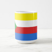 Flagge der Komoren Kaffeetasse (Mittel)