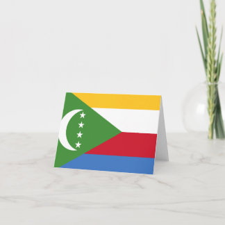 Flagge der Komoren Karte