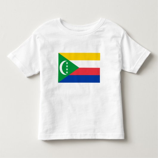 Flagge der Komoren Kleinkind T-shirt (Vorderseite)
