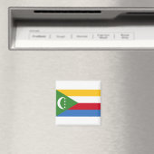 Flagge der Komoren Magnet (In Situ (Geschirrspüler))