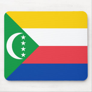 Flagge der Komoren Mousepad