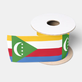 Flagge der Komoren Satinband