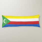 Flagge der Komoren Seitenschläferkissen (Rückseite)