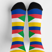 Flagge der Komoren Socken (Oben)