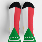 Flagge der Komoren Socken (Oben)