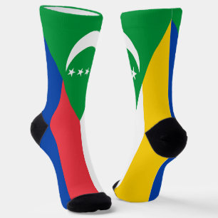 Flagge der Komoren Socken