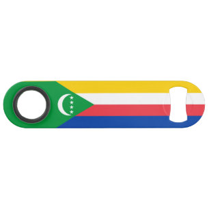 Flagge der Komoren Speed Flaschenöffner