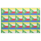 Flagge der Komoren Stoff (Fat Quarter (45,7 x 55,9 cm))