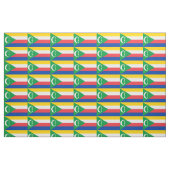 Flagge der Komoren Stoff (Fat Quarter (45,7 x 55,9 cm))