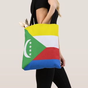 Flagge der Komoren Tasche