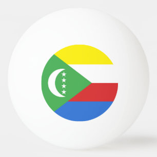 Flagge der Komoren Tischtennisball