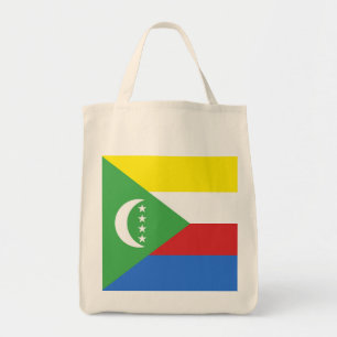 Flagge der Komoren Tragetasche