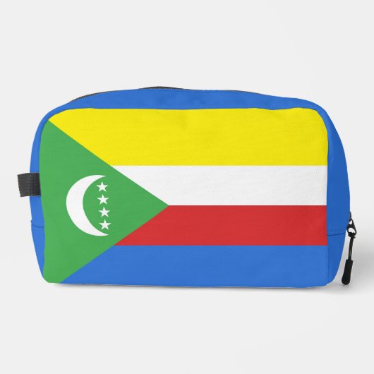 Flagge der Komoren Waschbeutel (Vorderseite)