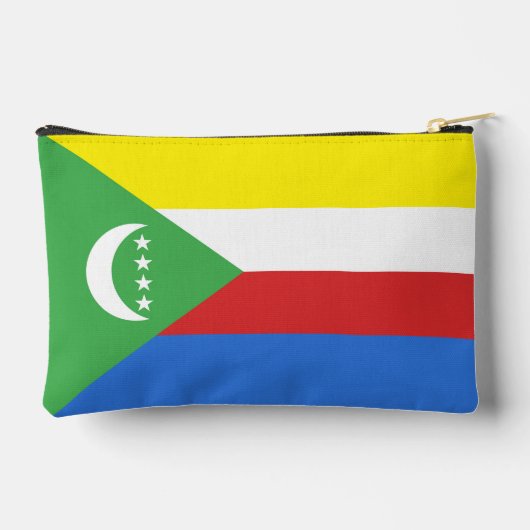 Flagge der Komoren Zubehörtasche (Rückseite)