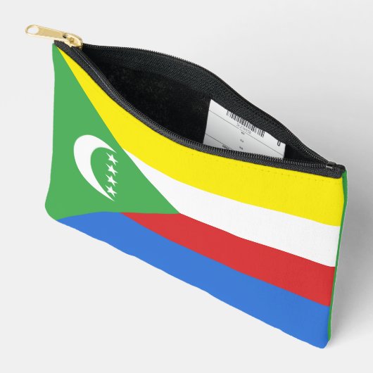 Flagge der Komoren Zubehörtasche (Offen)