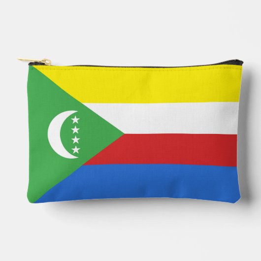 Flagge der Komoren Zubehörtasche (Vorderseite)