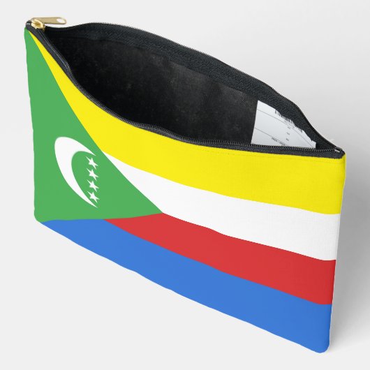 Flagge der Komoren Zubehörtasche (Offen)