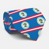 Flagge der Krawatte Belize-Männer (Gerollt)