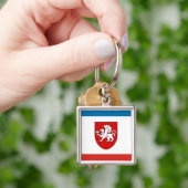 Flagge der Krim Schlüsselanhänger (Hand)