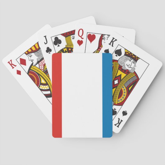 Flagge der Krim Spielkarten (Rückseite)