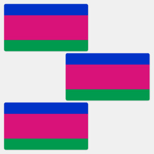 Flagge der Kuban-Volksrepublik Etiketten
