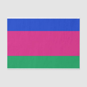 Flagge der Kuban-Volksrepublik Seidenpapier